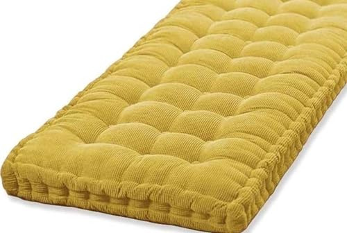 Cuscino per Panca Interni/Esterni ,10cm Spesso per Dondolo da Giardino Cuscini Per Panche , 1/2/3 posti Sedia Trapuntato Cuscino per panca , per Patio, Altalena, Terrazza Divano(Color:3a,Size:90x40x10