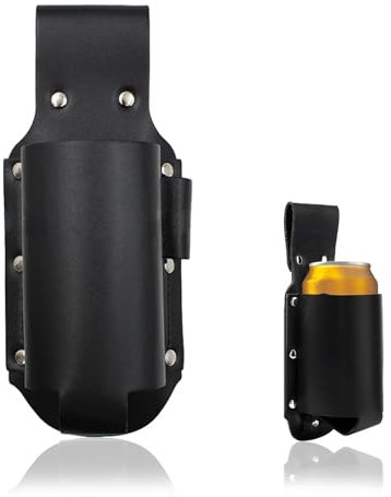 LINGJIA Porte Gobelet Festival, Ceinture Porte Bouteille, Cadeau de Bière pour Homme, Cadeau pour Amateur de Bière, Peut Être Accroché Autour de la Taille, Convient à L'utilisation en Extérieur