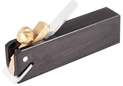 Swiixxer Mini cepilladora de mano de madera Herramienta de carpinteria facil de operar Herramienta de luthier Cepilladora de angulo duraderoHerramienta de carpintero fabricacion de violin