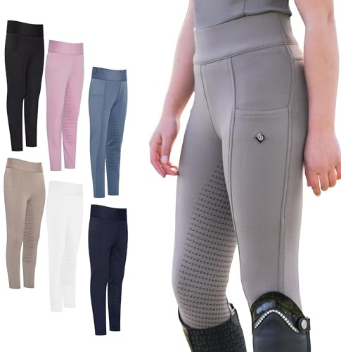 Imperial Riding flickor Leggings Kids Riding Tights Irhtessy Light