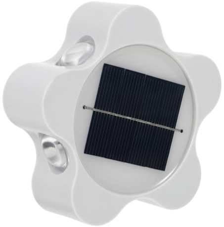 SEWACC 1 Pieza Lámpara Solar de Pared Aplique Exterior con Diseño de Flor de Ciruelo Iluminación y Decorativa para y