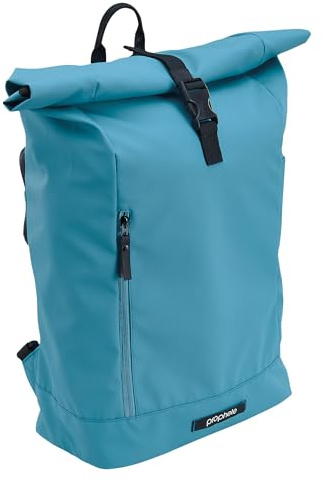 Prophete Bolsa Lateral de 16 l para Bicicleta, Impermeable, con función de Mochila, 29 x 40 x 14 cm, versátil Bolsa portaequipajes, Color Azul