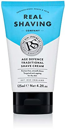 The Real Shaving Company Age Defence Shave Cream 125ml (Pack of 1)
