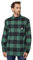 Carhartt Herren Workwear Relaxed Fit Midweight Flannel L/S Plaid Shirt, Slate Green, XXL