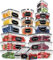 Skroam 36 Pack Food Storage Containers with lids (18 Airtight Kitchen & 18 Lids), Plastic BPA-Free Meal Prep Container for Pantry Organizers and Free Labels Marker (SXB-SNG0043 US)