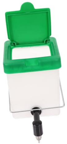 ibasenice Distributeur d'eau pour Lapin, Réservoir d'eau Étanche pour Hamster, Distributeur Automatique Suspendu 500 ML, Abreuvoir pour Petits Animaux De Compagnie