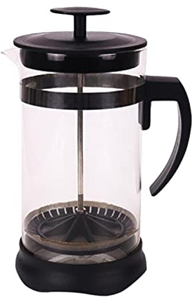 Caffettiera francese in vetro resistente al calore, per casa e ufficio, con filtro ad alta densità, 1000 ml