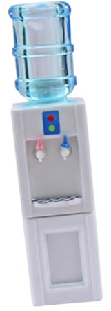 Veemoon Miniature Water Dispenser Dollhouse Accessory Small Drinking Fountain Model for Doll House Decoration 1pcs Mini House Supplies
