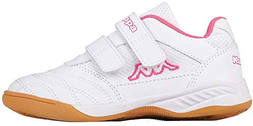 Kappa Indoor Kinder Hallenschuhe Weiss 260509T, Schuhgröße:38 EU