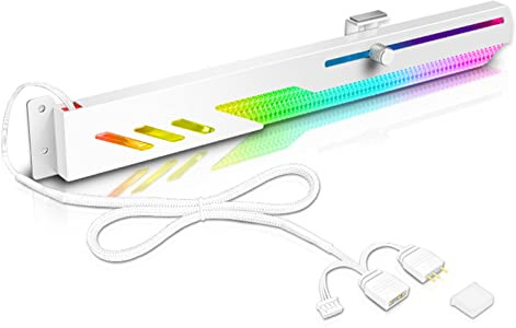 GPU-stödfäste Multi Interface Design Grafikkort GPU-stödstöd 5V 3-stifts GPU-stativ Färgglad RGB-videokorthållare