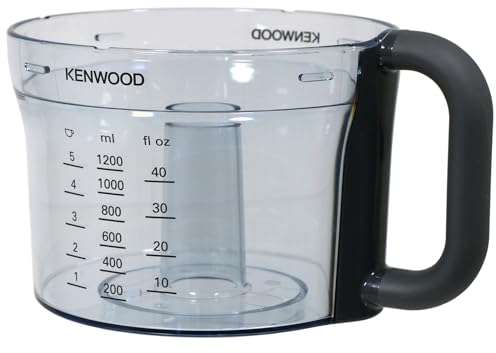 SPARES2GO Arbeitsschüssel mit Griff, kompatibel mit Kenwood AT647 KAH647PL Chef KMC010 Küchenmaschine