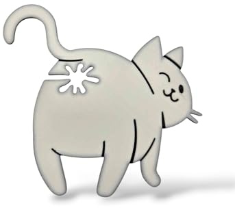 Chiudi Divertente a Forma di Gatto, Clip Sigilla Sacchetti Cucina 3D, Mollette per Alimenti da Cucina Riutilizzabili, Gadget Umoristico per Amanti dei Gatti, Mollette per Snack, Caramelle, Tramezzini