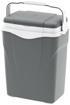 Antarctica Kühlbox – 360° Styropor-Isolierung, Robuste Kunststoff-Coolbox mit Tragegriff – Passt 1,5 l Flasche – Perfekt für Camping, Outdoor, Strand & Picknick