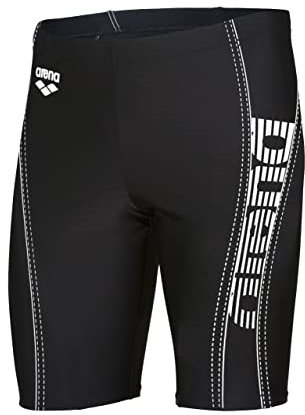 Arena Byor Evo R Herren Strand & Pool Jammers, Herren Jammer aus schnell trocknendem, chlor- und salzresistentem Maxfit Eco-Gewebe, UPF 50+ UV-Schutz, Herren Badehose, Vorderseite teilweise gefüttert