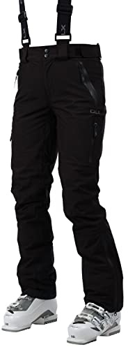 DLX Marisol II Pantalon de Ski pour Femme, Noir, M