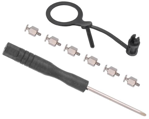 VINTORKY Kit de Tornillos Metálicos para Montaje SSD M.2 en Placa Base, Tornillos Cilíndricos Hexagonales para PC y Hobby Diy, Set Ligero de 1 Unidad