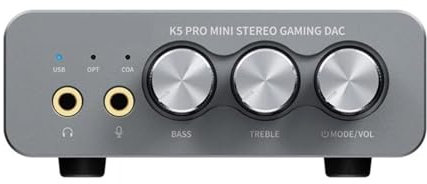 Ljudförstärkare Gaming DAC Hörlursförstärkare Mini HiFi Stereos Digital-till-Analoger Ljudkonverterare USB Typ C/Optisk Nytt Dropship