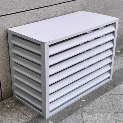 Sekretessstaket för luftkonditionering, mini delat ac-fodral, mini ac-skydd för yttre enhet, mini delat kondensorskydd, mini delad kondensorskydd, mini delad skyddssats, mini delad utomhusenhet