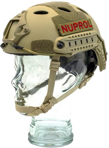 FAST Railed Helmet; Tan