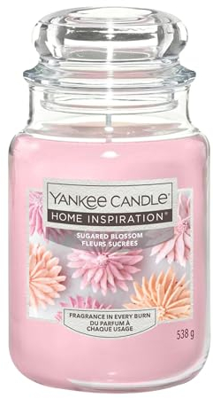 YANKEE CANDLE Großes Glas Zuckerblüte