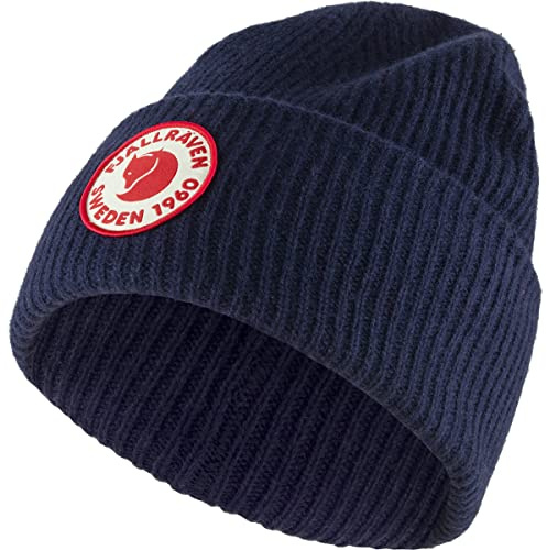 FJALLRAVEN Unisex 1960 Logo Hat (Mütze), Dark Navy, One Size