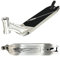 Fantic26 Sticker + Ethic DTC Erawan V2 Stunt-Scooter Park-Trick-Tret-Roller Ersatz-Deck (50cm Silber)