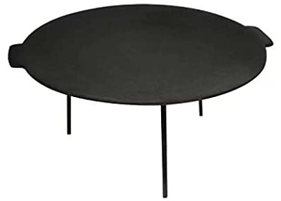 Parrilla para acampar al aire libre Parrilla de hierro fundido con tres patas extraíbles Utensilios para barbacoa