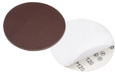 CoCud PSA Sanding Discs, 6 Inch Dia 120 Grits, Self Adhesive Sticky-Back Sandpaper - (Applications: for Woodworking Metal Finishing), 5-Pieces
