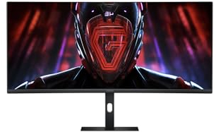 Xiaomi G34WQi Ultrawide Gaming Monitor 34 Zoll - WQHD, 180Hz, 1ms, HDR 10, 100% sRGB, 4000:1 Kontrast, 350nits, FreeSync, RGB Ambient Light, Low Blue Light, Randlos, Schwarz