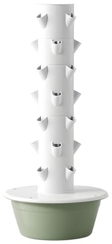 Cultivo Hidropónico,Cultivo Vertical Torre hidropónico,Suministros Hidropónicos para Interior Y Exterior,fácil Montaje y Cuidado,5/7/9 Niveles,9Layer