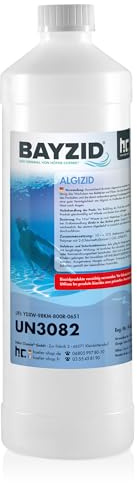 Höfer Chemie 1 L Pool Algizid Algenverhütung BAYZID - Präventives Anti Algenmittel für Schwimmbad & Pool - gegen Algen