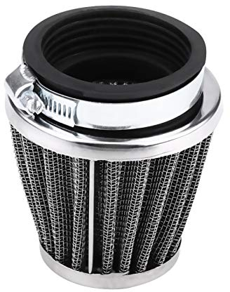 Terisass Motorrad Luftfilter, Reiniger, Modifiziert, Ansaugluftfilter, Ersatz für (50 mm)