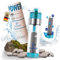 IonKraft® POWERFLASCHE Basisch - Alkalischer Wassergenerator 700ml 2in1 Powergenerator Kern & Trinkflasche Naturtechnologie