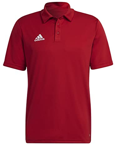 adidas Men's Entrada 22 Polo Shirt, Team Power Red 2, L