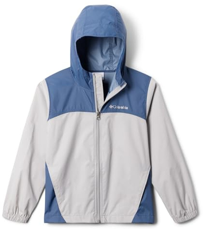 Columbia Youth Boys Glennaker Rain Jacket, 2024 Columbia Grey/Dark Mountain, X-Large