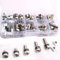 RUNCCI-YUN 60PCS (30Sets) Motorrad Batterie Schrauben und Muttern,Edelstahl M6x10/12/16/18/20mm Batterien Schrauben Muttern für Motorrad ATV Scooter Diyprojekte