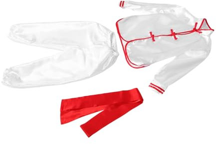 Beaupretty 1 Ensemble De Vêtements D'Entraînement Costume De Kung Fu Uniforme De Kung Fu Uniformes De Tai Chi Uniforme De Karaté Tunique Costume De Karaté Pour Garçon Polyester