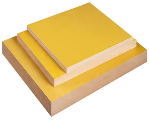 3024 Epoxiisoleringsskiva 200x200mm - Högtemperatur elektrisk isoleringspanel, 3-10mm tjocklek, hållbar och värmebeständig(200mmx200mmx3mm 3pcs)