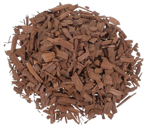 FUOYLOO Virutas de Roble Francés Tostado Medio para Elaboración Casera de Vino y Cerveza, 100 G, Chips de Madera para Mejorar Aroma y Sabor, Suministros para Elaboración de Vino y
