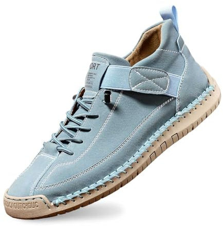 Zapatillas ortopédicas cómodas, Zapatos Unisex de Cuero Hechos a Mano, Botas Suaves y cómodas con Soporte