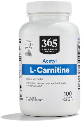 Whole Foods Market, Acetyl L-Carnitine 500mg, 100 ct