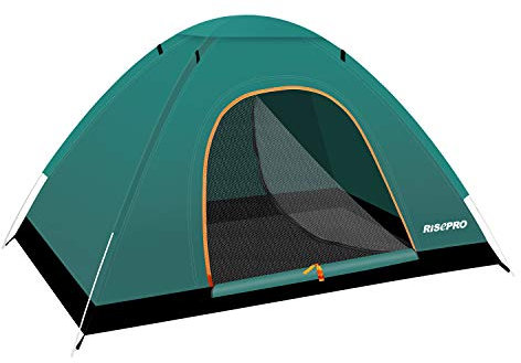 RISEPRO instant automatic pop up tent, 2 Person Lightweight Tent,Waterproof Windproof, UV Protection, Perfect for Beach, Outdoor, traveling,hiking,camping, hunting, fishing, etc