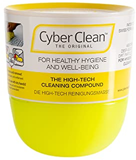 CYBER CLEAN The Original Reinigungsmasse 160g – Reinigungsgel, Staubentferner, Tastaturreiniger für Haushalt, Elektronik & Auto