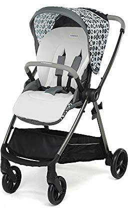 Foppapedretti Materassino Universale per Passeggino in Tencel Lyocell, Double Face con lato Estivo e Invernale, Bianco