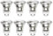 ‎‎Luxvista Mini GU10 Lampadine Alogene, 35W Bianco Caldo 2700K Lampadine Riflettore Dimmerabili Equivalenti a 3W Lampadine LED 360Lumen Lampadine Alogene per Lampada Lava, AC 220V-240V, 8 Pezzi