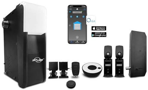 Skylink Smart Side Mount Garage Door Opener – Heavy Duty, Ultra Quiet, WiFi