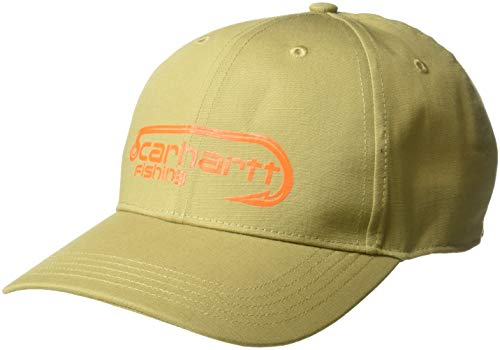 Carhartt Unisex Force Extremes® Fish Hook Logo Baseball Cap, Dark Khaki, Einheitsgröße EU