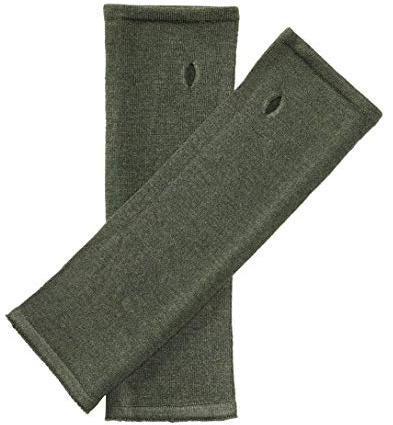 Enter the Complex® Armstulpen, Pulswärmer mit Daumenloch, Merino Wolle, Damen und Herren, Olive