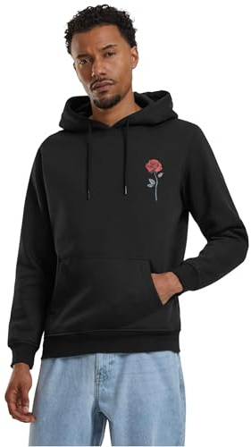 Mister Tee Rose Hoody, Black, L