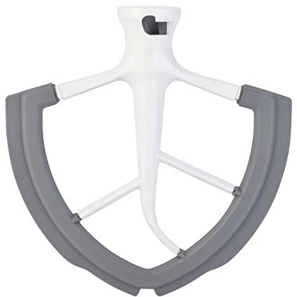 Lawenme Flex Edge Beater for Kitchenaid 6 Quart Bowl- Lift Stand Mixer, Beater Paddle with Scraper for 6 QT Bowl- Lift Mixers, Attachments for Mixer 6 qt